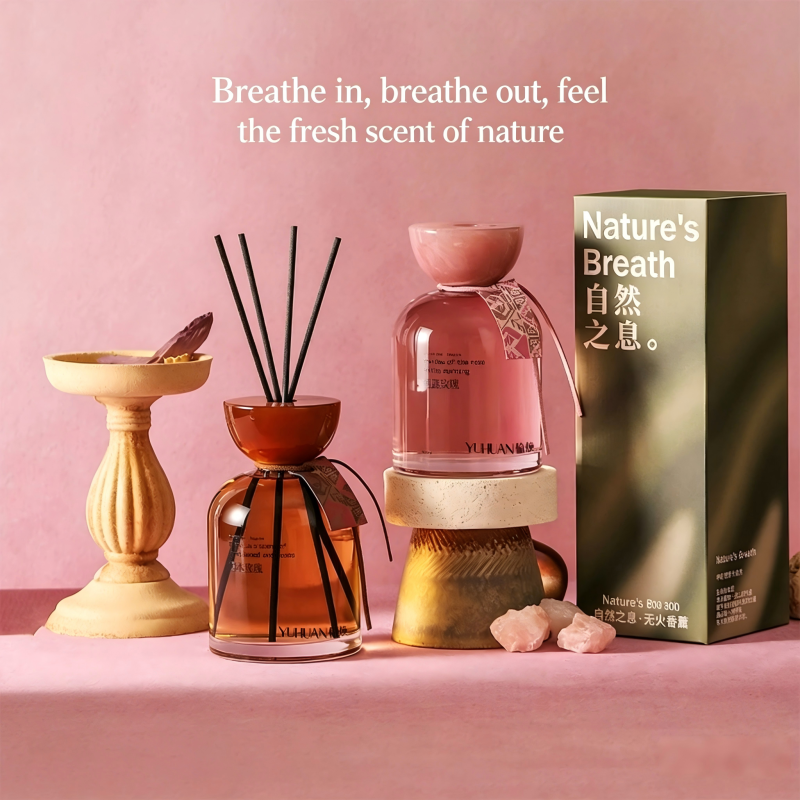 Reed Diffuser Set with Natural Essential Oils