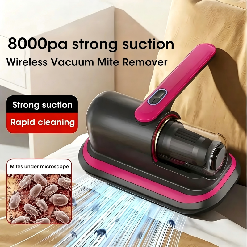 Handheld Strong Suction Rechargeable UV Vacuum Cleaner