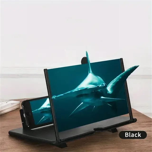 3D Curved Screen Magnifier for Smartphones