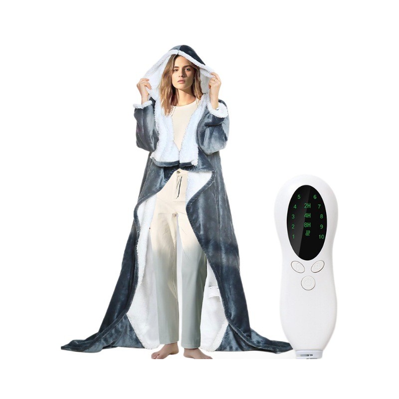 Wearable Heated Blanket Hoodie