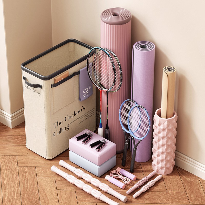 Foldable Yoga Mat Storage Basket