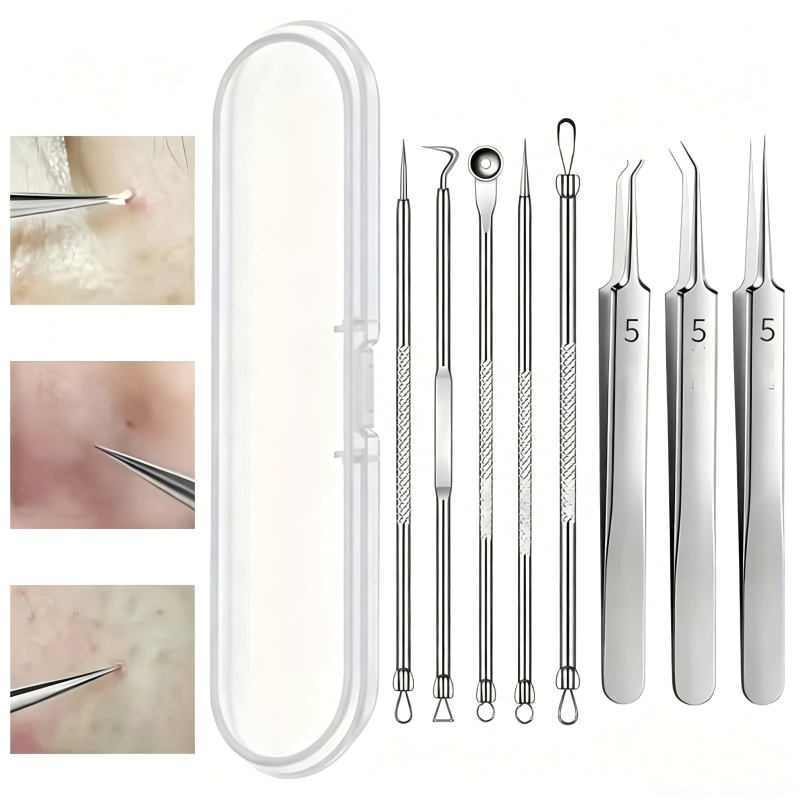 Ultra-Fine Professional Facial Blackhead Remover Tweezers