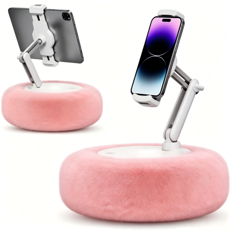 Plush Pillow Phone Tablet Bracket Desktop