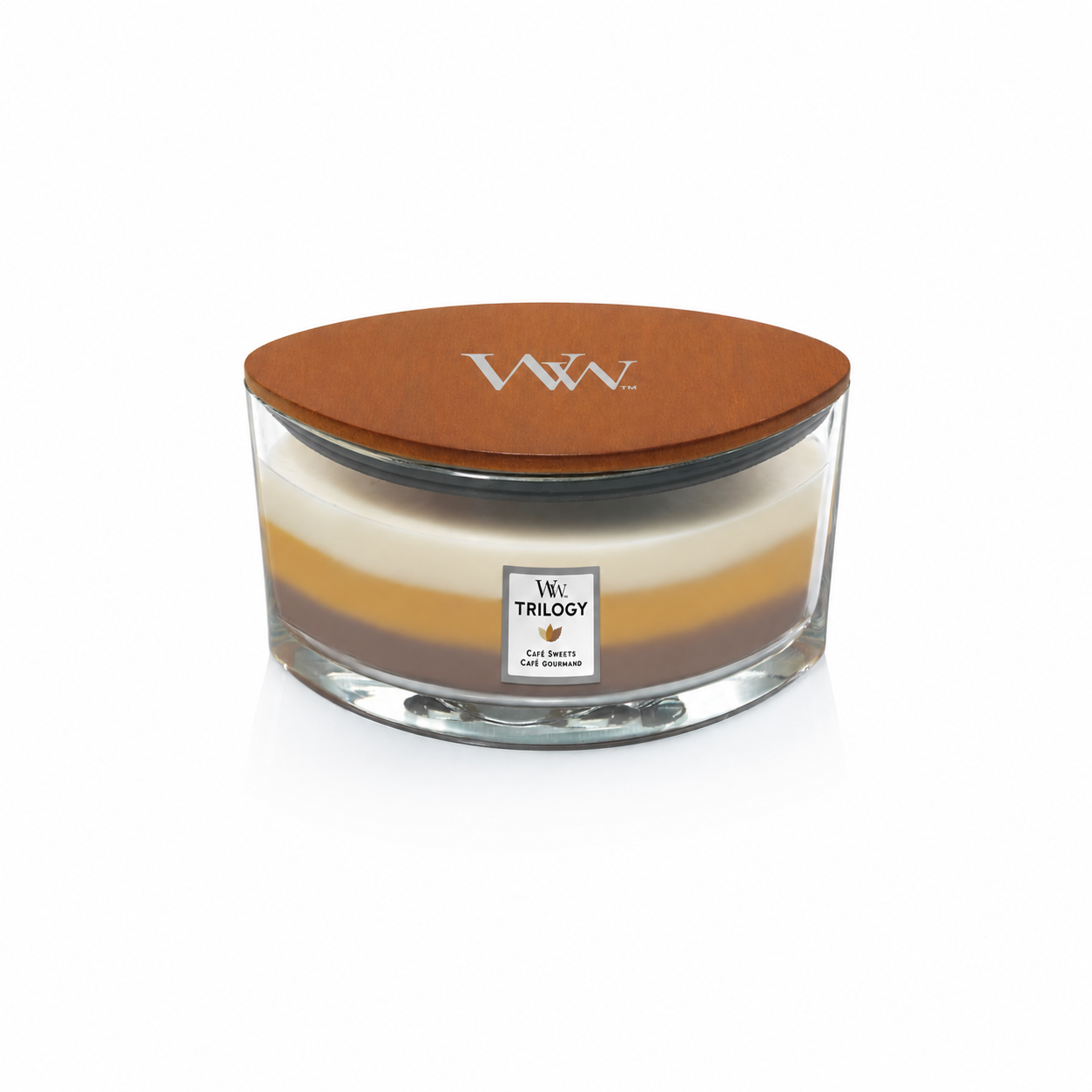 WoodWick Café Sweets Ellipse Trilogy Candle