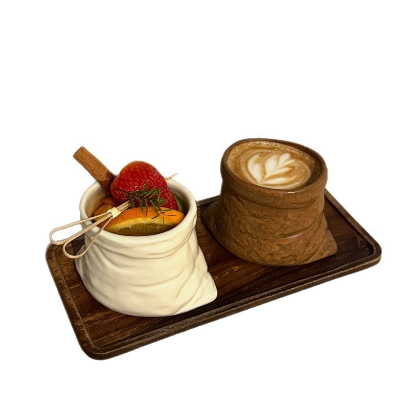 Creative Handbag Shaped Ceramic Coffee Mug