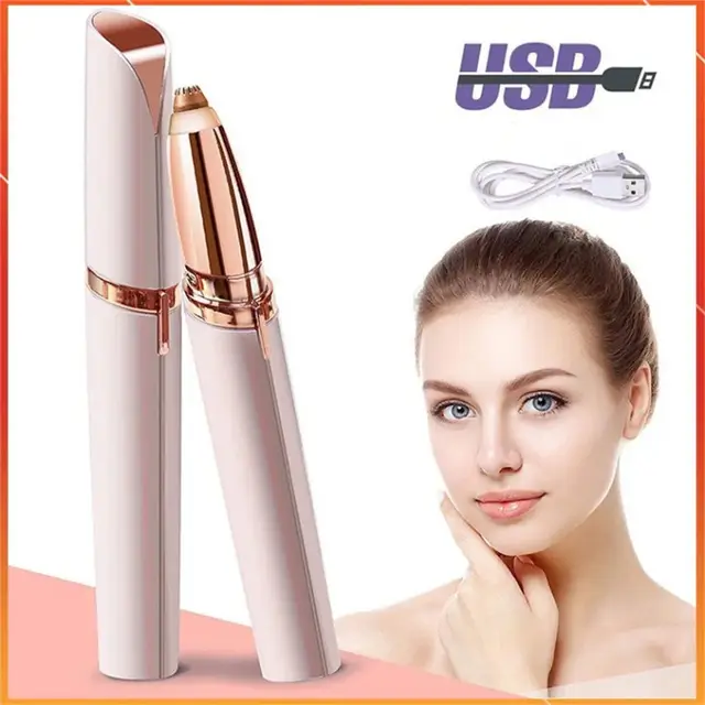 2-in-1 Painless Eyebrows Trimmer