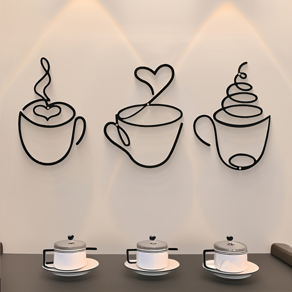 Minimalist Metal Wall Art Set