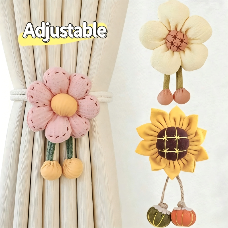Flower Shape Curtain Tieback