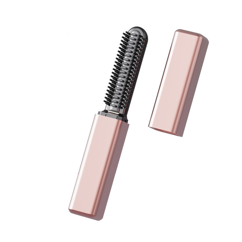 Cordless Portable Hair Straightener Brush