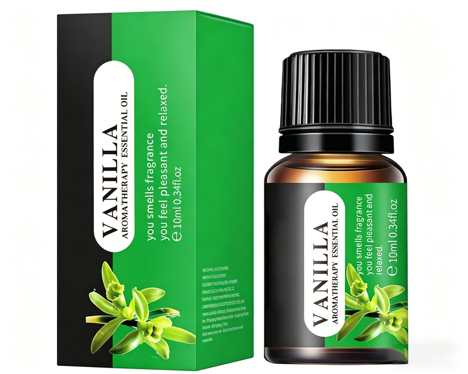 Vanilla Aromatherapy Essential Oil Pure Scented Oil for Diffusers & Relaxation