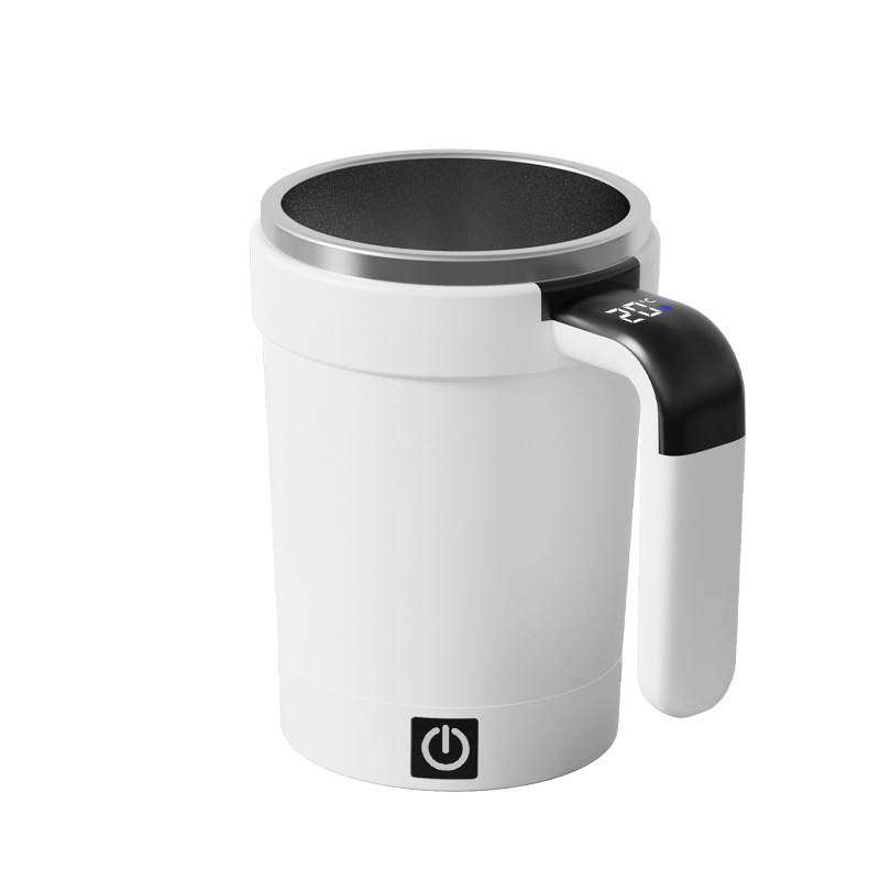 Self-Stirring Insulated Coffee Mug