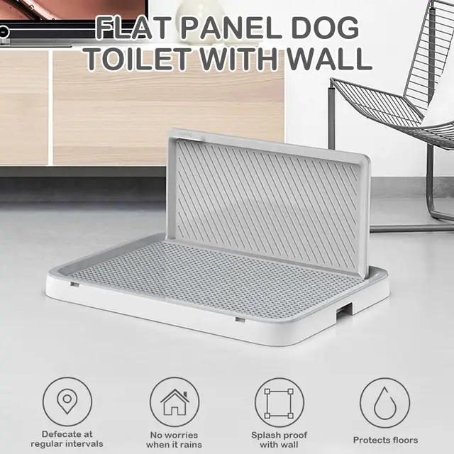 Dog Pee Pad Holder with Splash Guard