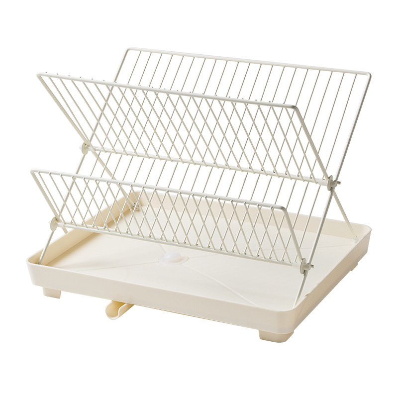 Multi-Functional Kitchen Dish Drying Rack with Utensil Holder