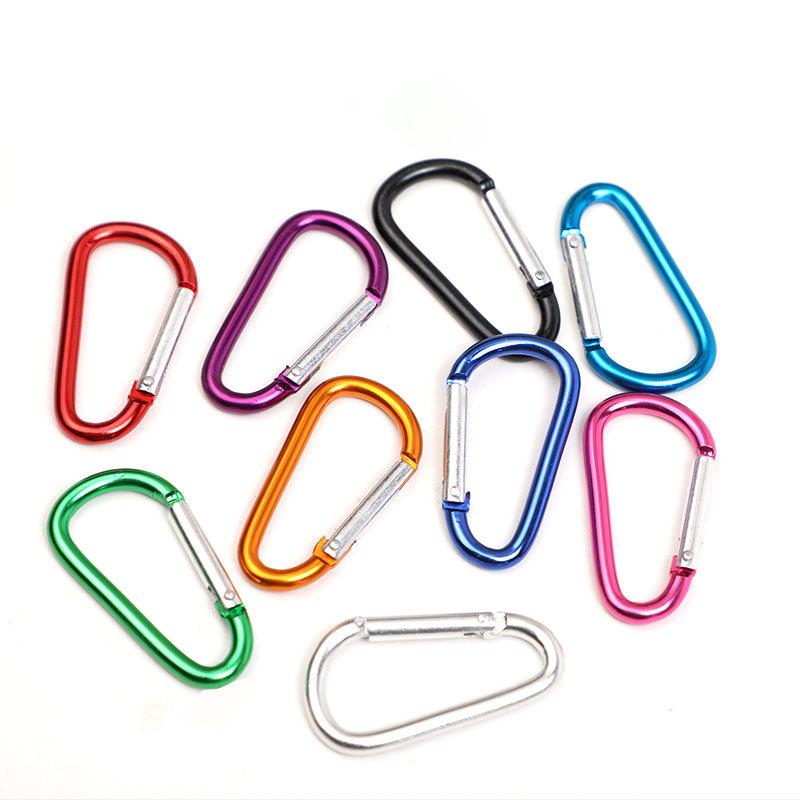 Lightweight Aluminum Carabiner Clips