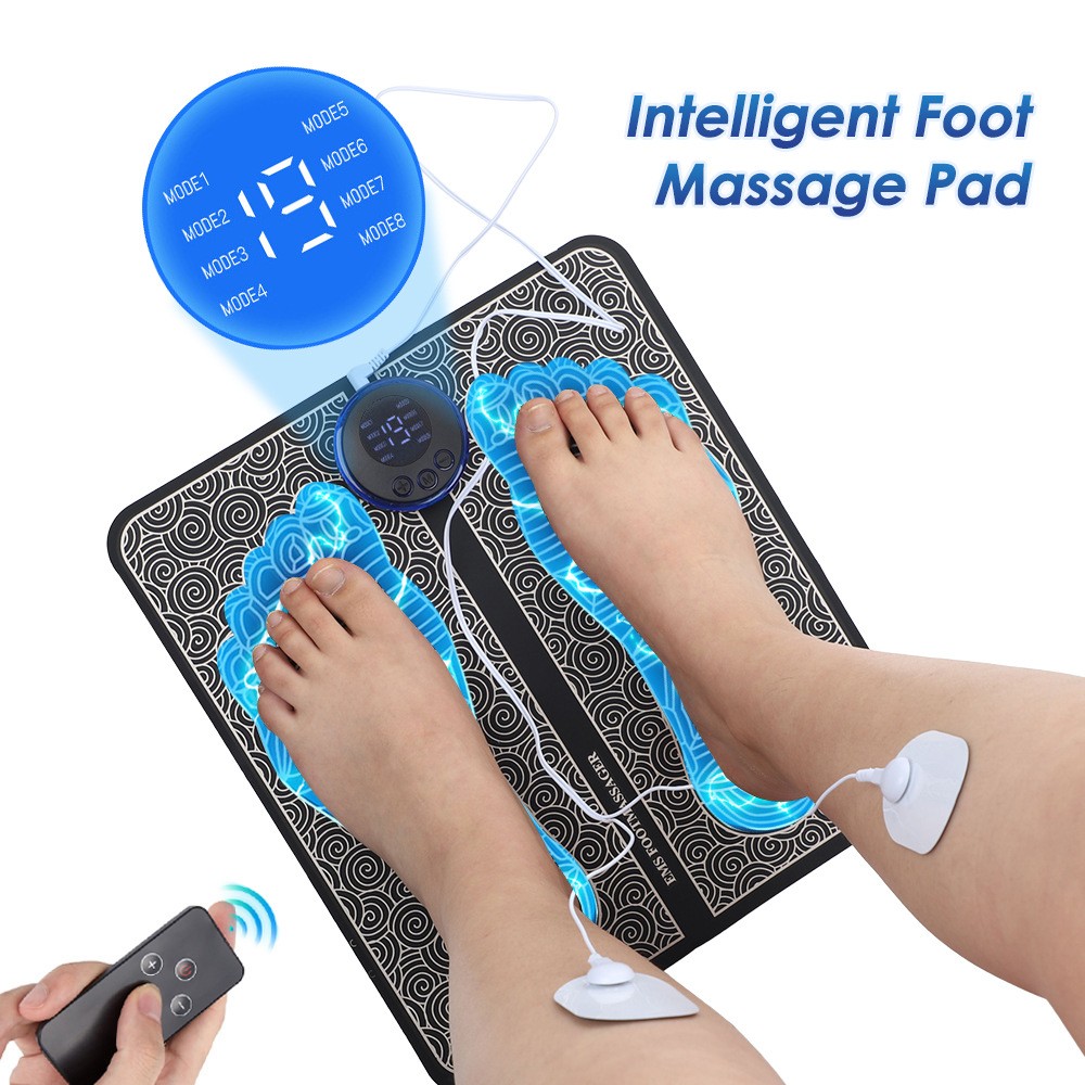 EMS Foot Massage Mat with Acupoints Stimulator