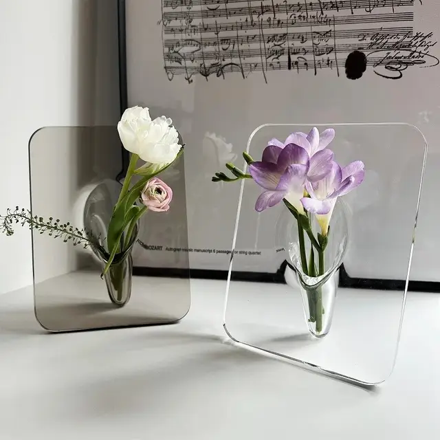 Photo Frame Shaped Clear Acrylic Flower Vase Posted a year ago General Home & Garden